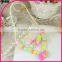 Latest design children styles multi beaded necklaces set beads necklace children