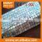 light nature material mesh backing 20*20cm mosaic tile price for indoor decoration