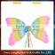 Children fancy dress colorful angel wings rainbow butterfly fairy wings