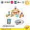 2015 new children wooden toys little garden construction block educational wooden toys