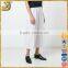 White woman lace cropped trousers