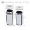 8 10 13 Gallon Infrared Touchless Dustbin Stainless Steel Waste bin standing trash can SD-007