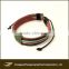 New 2016 braided leather wax cord bracelet couple Bracelet