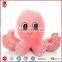 Lovely 2015 new design plush ocean animals soft toy octopus