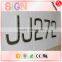 High quality cheap small self adhesive metal alphabet letters