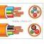 2Core 3Core 4Core Orange Circular Cable With Armour