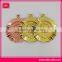 new design medal gold silver brass custom metal medallion