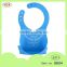 2015 Customized waterproof silicone rubber baby bibs wholesale                        
                                                Quality Choice