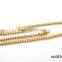 New Hot 18K gold filled women's men's gold chain, fashion stainless steel jewelry neck chain
