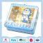 Cartoon figure lunch tin box with a window fpr children