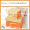 China product recyclable foldable chambray fabric storage box