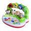 Amazing zoo plastic baby learning toys with music and light