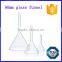Short stem glass filter funnel for laboratory