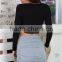 Hot selling asymmetrical hemline wrapped skirt mini skirt for women                        
                                                Quality Choice