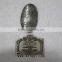 cutomized soft pewter /stannum/tin label for bottle/metal label for bottle/metal sitcker for bottle
