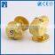 custom cufflink manufacturer gold skull cufflink
