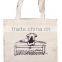 2015 hot sale custom design printed canvas tote bag