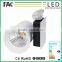 white and black High CRI gallery track ligth