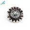 2016 new 18mm alloy snap charm leather snap button bracelet