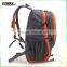 2015 hot sale fashion design orange color hiking and camping packback bag for sale