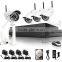 Zmodo cctv design-private outlook mold style network HD 720P H264 wireless NVR kits with 720p night view IP security camera