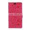 Fancy cartoon design leather case for Alcatel pixi 3