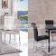 Modern glass table dining table small leisure glass table desk