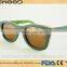 2016 High-end Hand made bamboo sunglasses polarized so real hand polished laser custom engraved bamboo