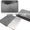 Smart Laptop Felt Sleeve Case Cover Bag with Leather FLAP for Apple Macbooks