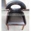 Hot Leather Comfortable Wood Relaxing Fashion Chair