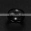 R-127 8mm Genuine Titanium men's ring Carbon fiber rings/ carbon fiber steel ring