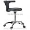plastic material and home furniture general use chromed chair,plastic chair with steel frame AB-06-3