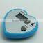 heart shape single function pedometer