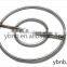 custom stainless steel circle bending pipe part