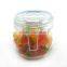 Food Grade Glass Airtight Jars With Clamp Lid