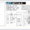 MP11A-S Hot sale high quality frameless sliding door lock for office glass