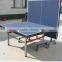 Modern hot sell 15/18/25mm outdoor aluminium foldable & movable tennis table