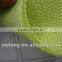Lemon green honeycomb breathable 3d air mesh fabric