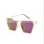 2016 Wholesale fashion cheap metal sunglasses
