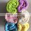 Colorfull soft coral fleece cloth