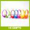 Party Items Manufacture LED Shock Sensor Glow Bracelets Wristband With Logo Printing For Party Concert