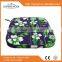 Hot sale cotton bright quilted textile printing insulated women's oem laptop bag