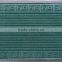 Heavy Duty entrance rubber door mat embossed floor mat velour