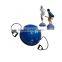 Popular Yoga Bosu Ball Manual Exercise Equipment with Rope