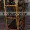 excellent foldable bamboo shelf for home decoration