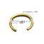 Decorative Brass Metal Handbag Rings For Handbag