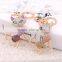 Majestic fox Sparkling Keychain Blingbling Crystal Handbag or Feather Fans Key Chain fox Key Ring Holder Purse Bag