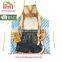 Popular 100% polyester sublimation printing apron made in china