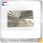 Customzied Shading Stainless Steel Metal Business Card with Signature Panel
