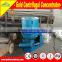 Alluvial gold recovery separation centrifugal concentrator